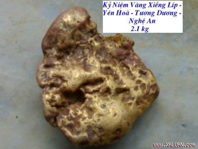 Từ cục vàng 2,1kg, người dân tin nơi đây còn có nhiều vàng 