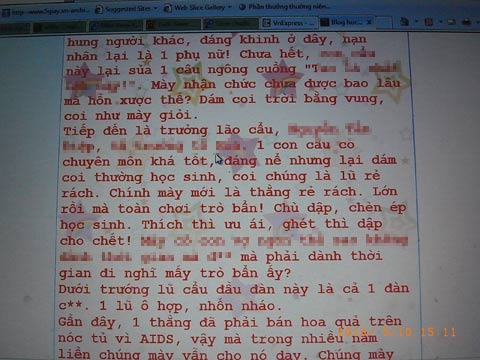 Sốc với teen vừa hút thuốc lào vừa...  nói xấu thầy  cô