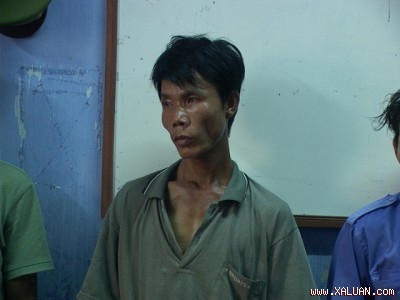 Đối tượng  Nguyễn Toàn bị bắt giữ tại cơ quan điều tra