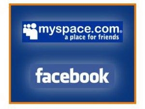 trước sức nóng từ đối thủ facebook, myspace đã tìm kiếm thêm sức mạnh từ đối tác google. (nguồn: internet)