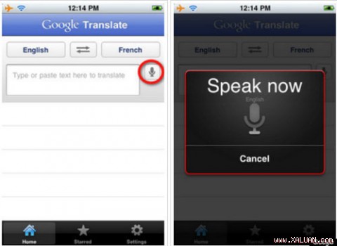 Google Translate cho iPhone