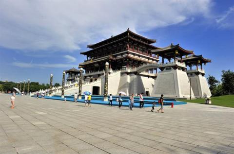 Ngắm chùa Thiên Nga đẹp lung linh, Du lịch - Giải trí, chua thien nga, chua thien nga trung quoc, chua thien nga tay an