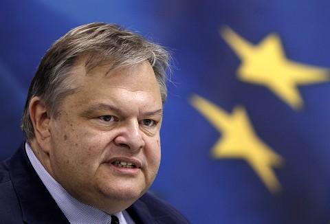 Bộ trưởng Tài chính Hy Lạp Evangelos Venizelos.