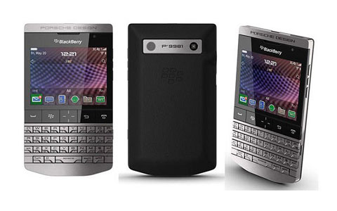 Blackberry Porsche, một trong những loại điện thoại góp phần gia tăng thị phần của RIM trên thị trường điện thoại thông minh. (Ảnh: Telegraph)