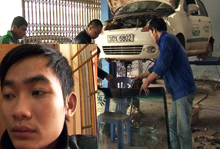 Một đối tượng đánh lái xe bị triệu tập và cảnh chiếc taxi phải đưa vào xưởng đại tu vì hỏng nặng.