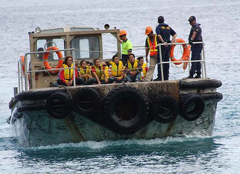 Những trẻ em Việt Nam đến Australia tháng 3/2011