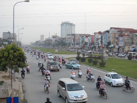 Đường vành đai 3 Cầu Giấy - Thanh Xuân.