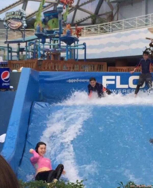 Băng Băng, Lý Thần cùng các đồng nghiệp ghi hình cho chương trình “Liên minh người thách thức“.