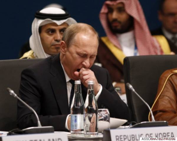 Tổng thống Nga Vladimir Putin.