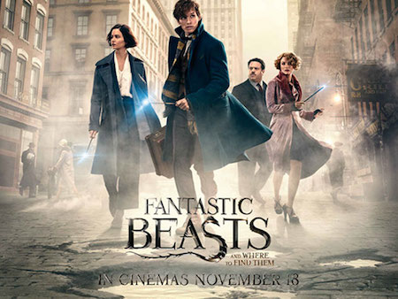 “Fantastic beasts and where to find them” hiện đang càn quét các rạp chiếu phim