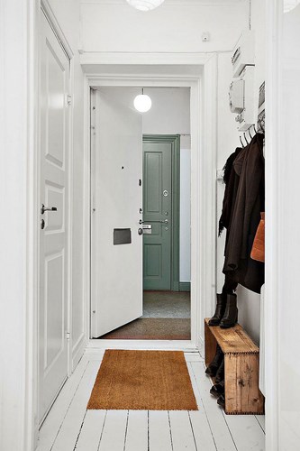 Không thể rời mắt căn hộ màu trắng 20m2 siêu đẹp - Hình 13