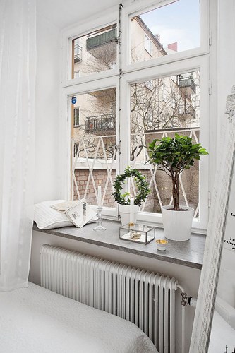 Không thể rời mắt căn hộ màu trắng 20m2 siêu đẹp - Hình 8