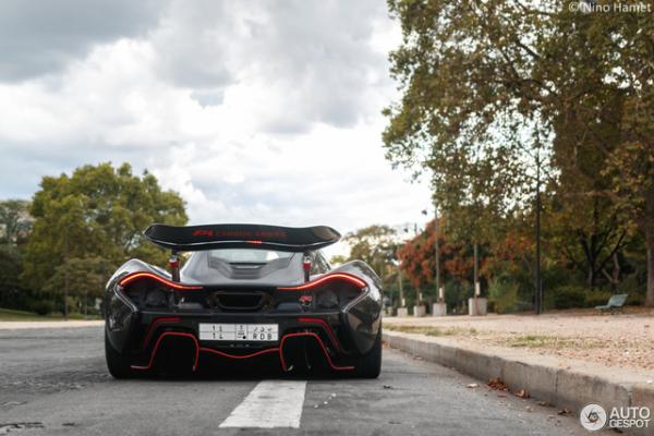 Siêu xe cực hiếm và cực đắt McLaren P1 Carbon Series của tỉ phú Ả Rập xuất hiện tại Pháp - Ảnh 2.