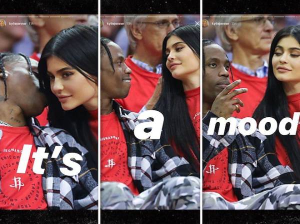 Kylie Jenner vướng nghi vấn tái hợp tình cũ Travis Scott